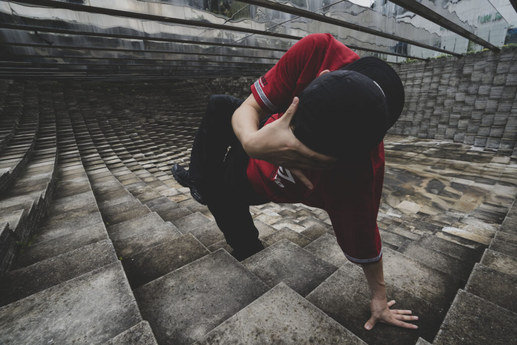 비보이 sukist 포즈