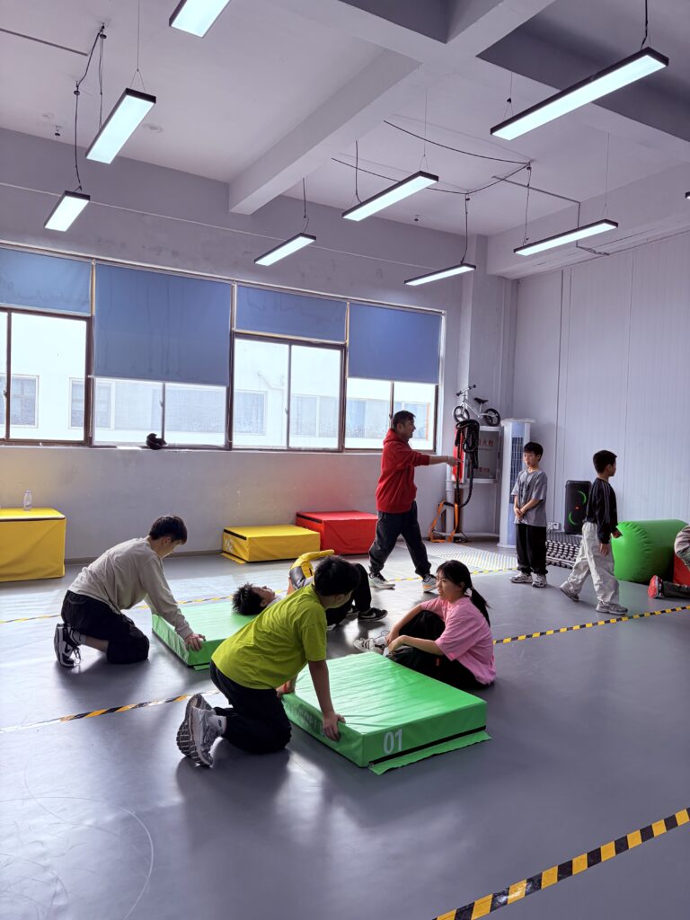 중국 상하이 브레이킹 키즈 수업 현장